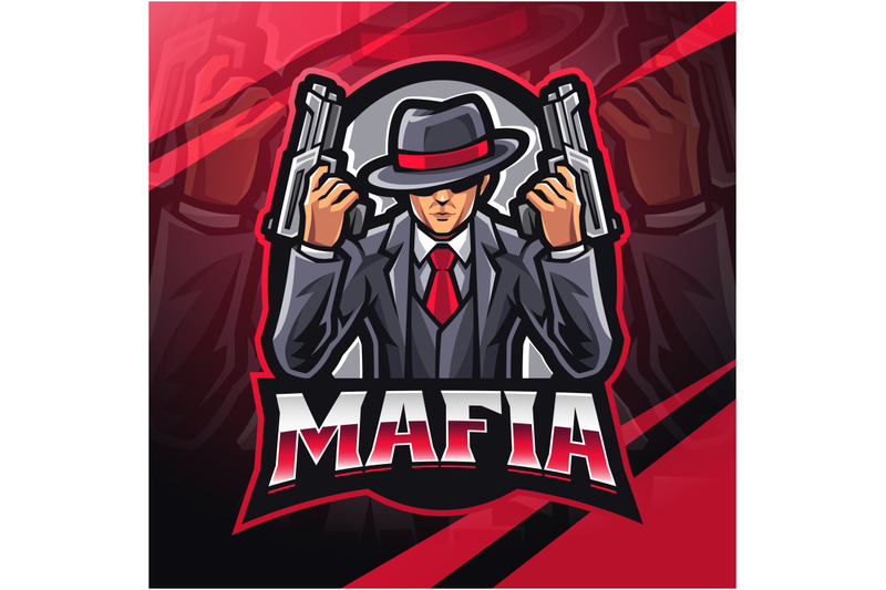 mafia-esport-mascot-logo-design