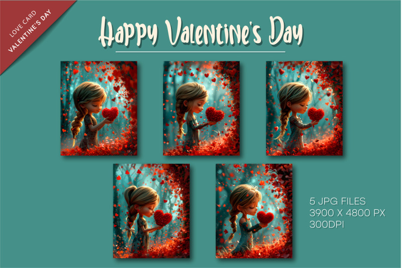 valentines-girl-with-a-heart-love-card