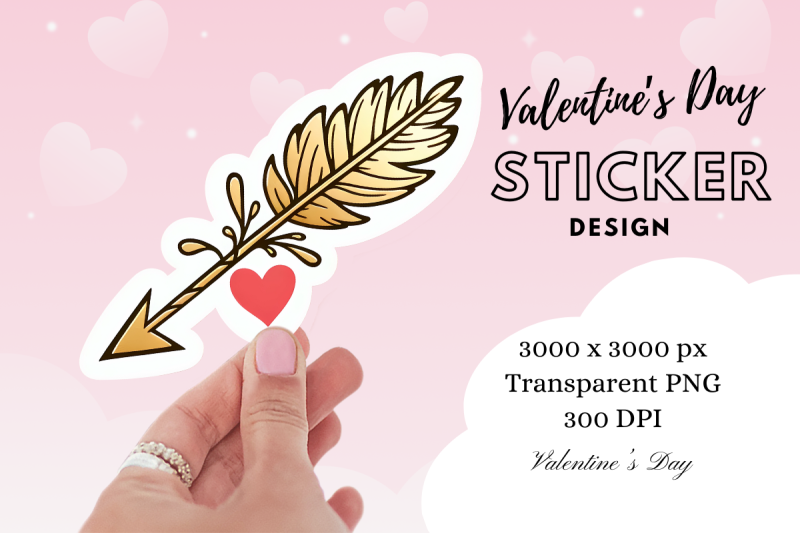 valentine-039-s-day-sticker-clipart-png