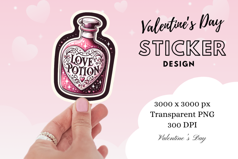 valentine-039-s-day-sticker-clipart-png