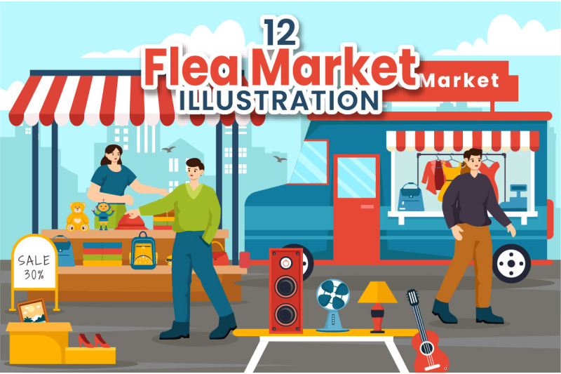 12-flea-market-illustration