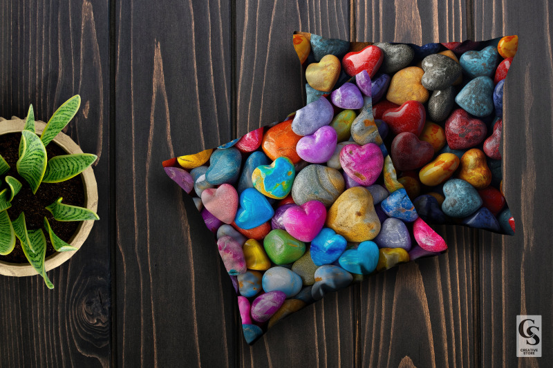 colorful-heart-shaped-stones-backgrounds