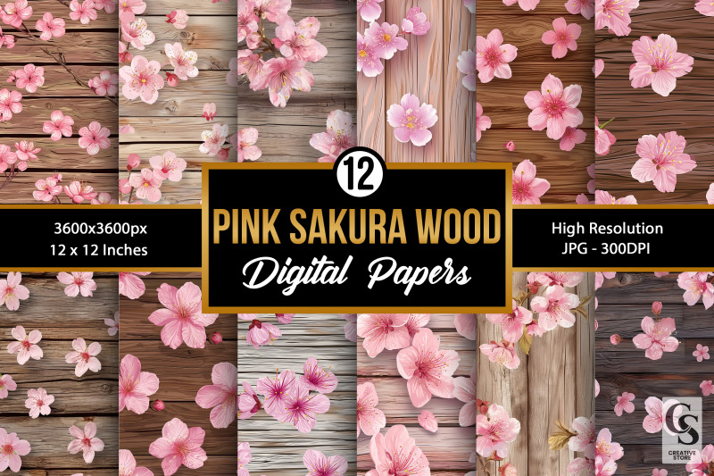 pink-sakura-wooden-flowers-digital-papers