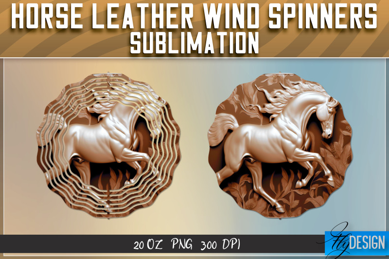 horse-leather-wind-spinners-sublimation-png-design