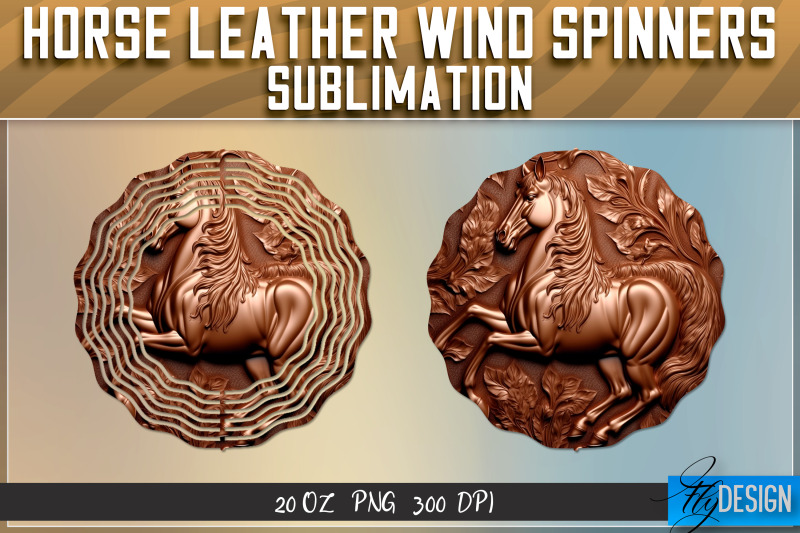 horse-leather-wind-spinners-sublimation-png-design