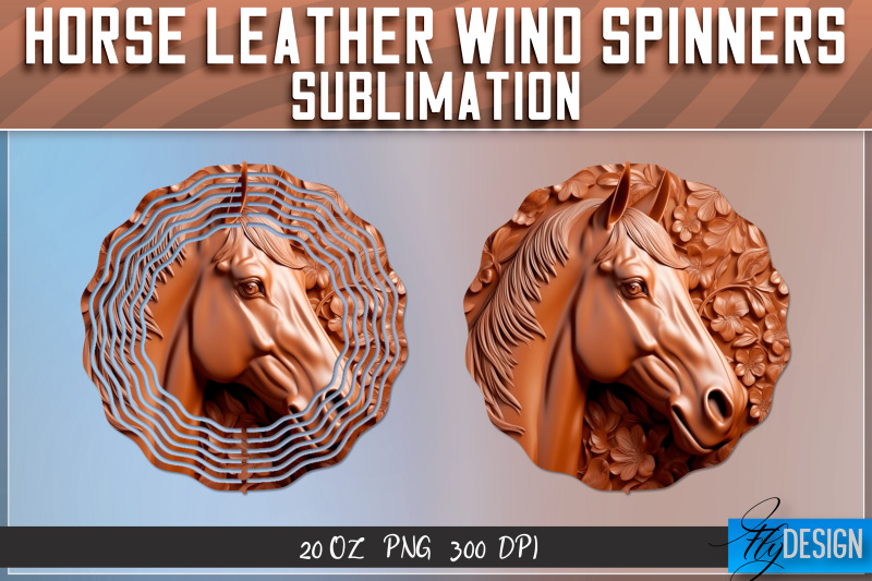 horse-leather-wind-spinners-sublimation-png-design