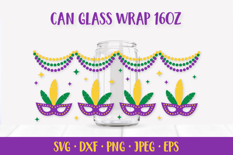 mardi-gras-can-glass-wraps-svg-carnival-beer-glass-can-wrap