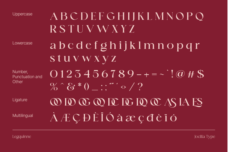 legquinne-aesthetic-font