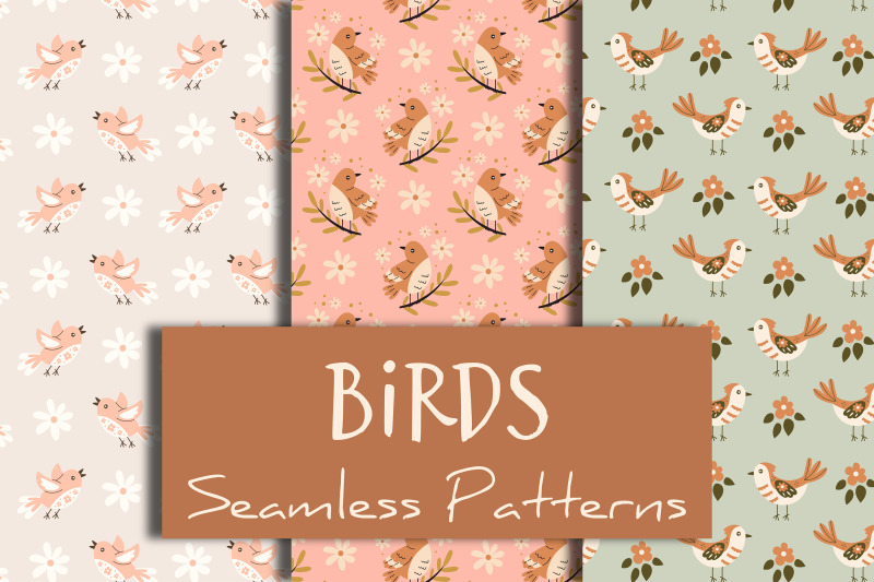 birds-seamless-patterns