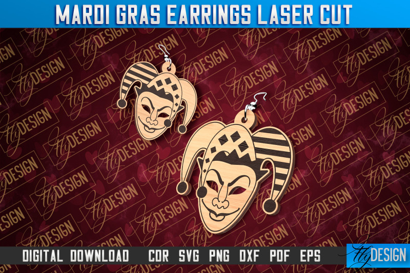 mardi-gras-earrings-laser-cut-accessories-laser-cut-svg-design-cnc