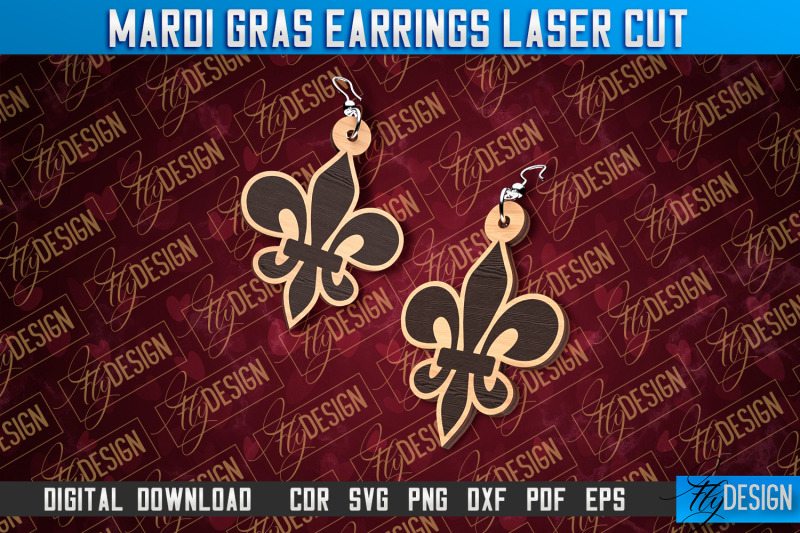 mardi-gras-earrings-laser-cut-accessories-laser-cut-svg-design-cnc