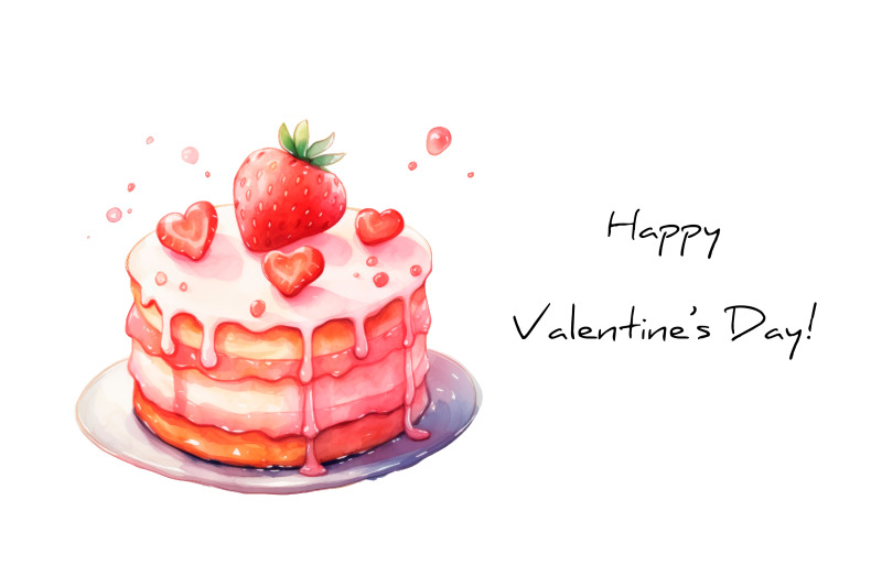 valentines-day-cakes-png-clipart