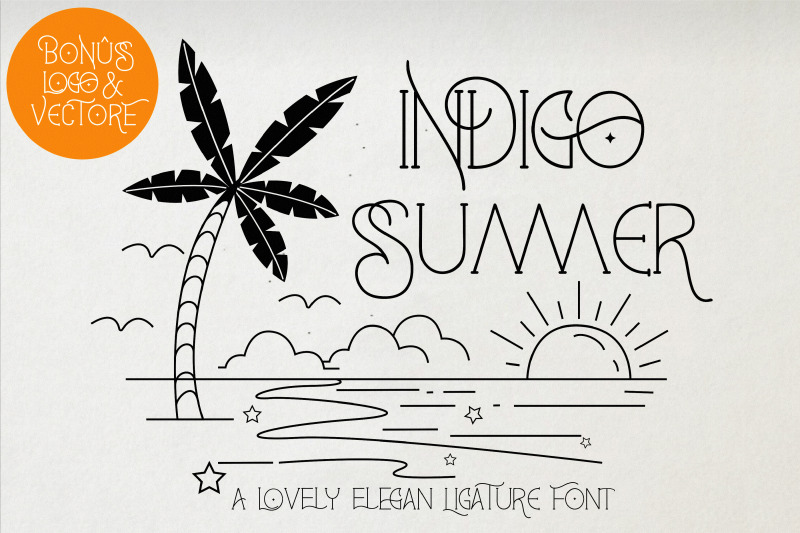 indigo-summer-font
