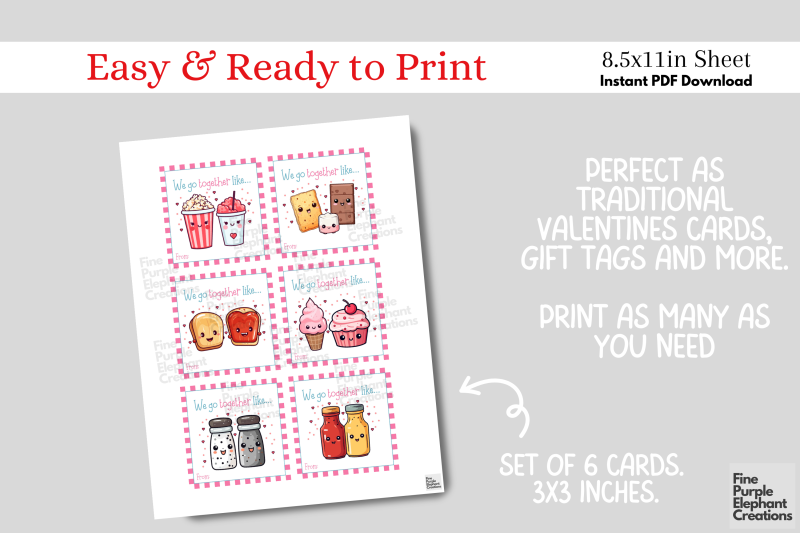 printable-kids-kawaii-we-go-together-like-valentine-digital-paper-card