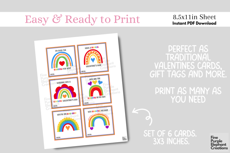 printable-kid-boho-rainbow-valentine-digital-paper-card-bright-color