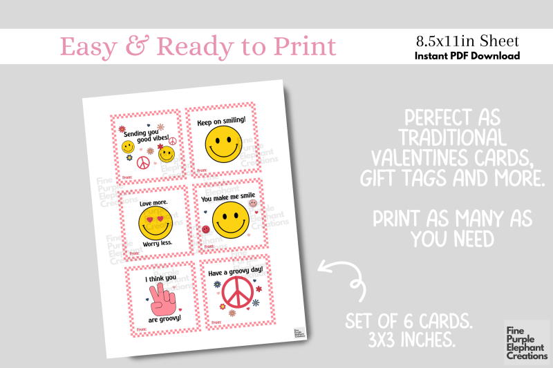 printable-kid-retro-peace-smiley-face-valentine-digital-paper-card