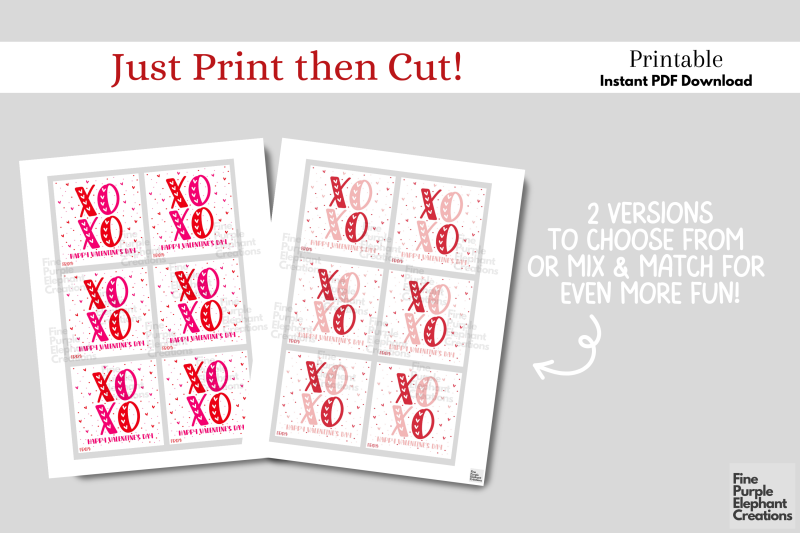 printable-kids-xoxo-hugs-kisses-valentine-digital-paper-card