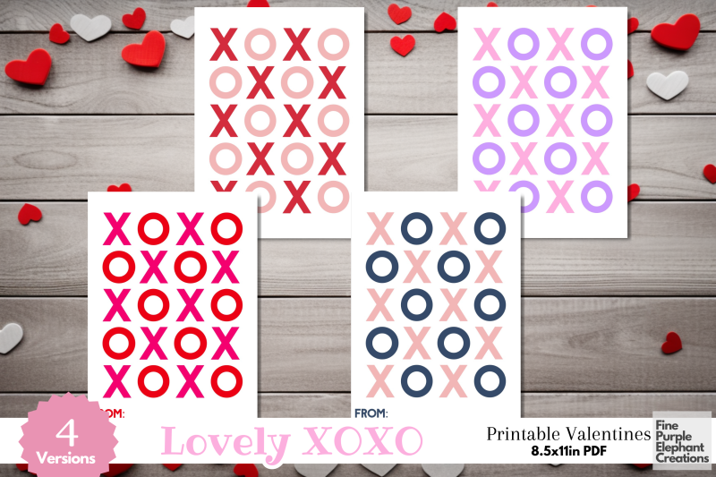 printable-kids-xoxo-valentine-hugs-kisses-digital-paper-card