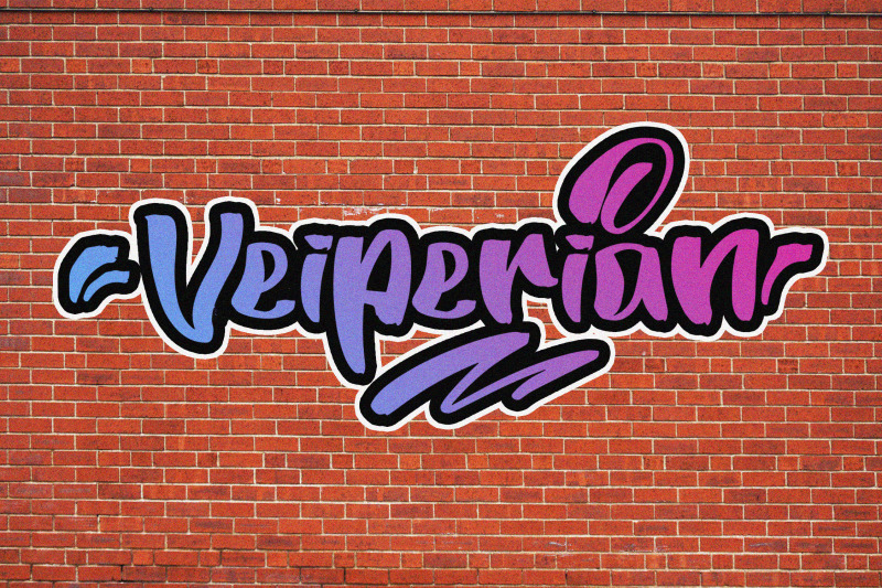 veiperian-graffiti-font