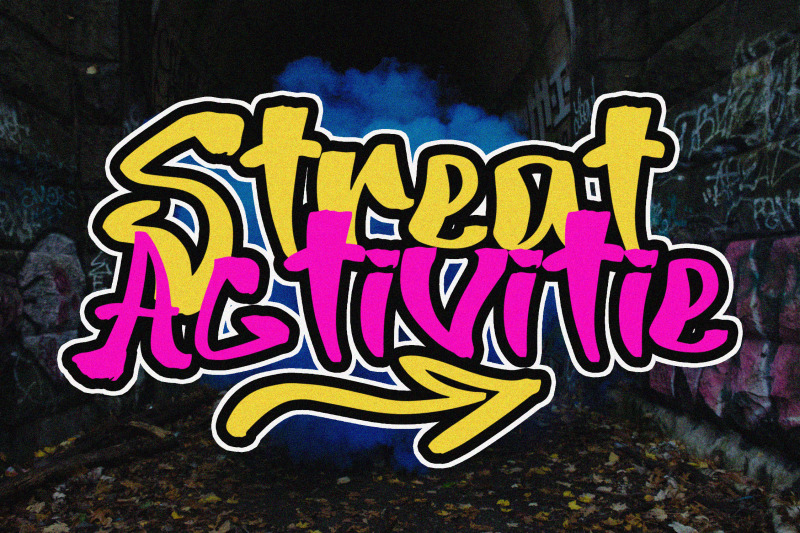 veiperian-graffiti-font