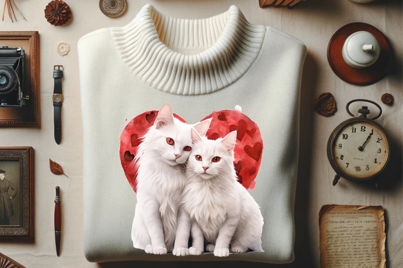 twin-cats-love-artwork
