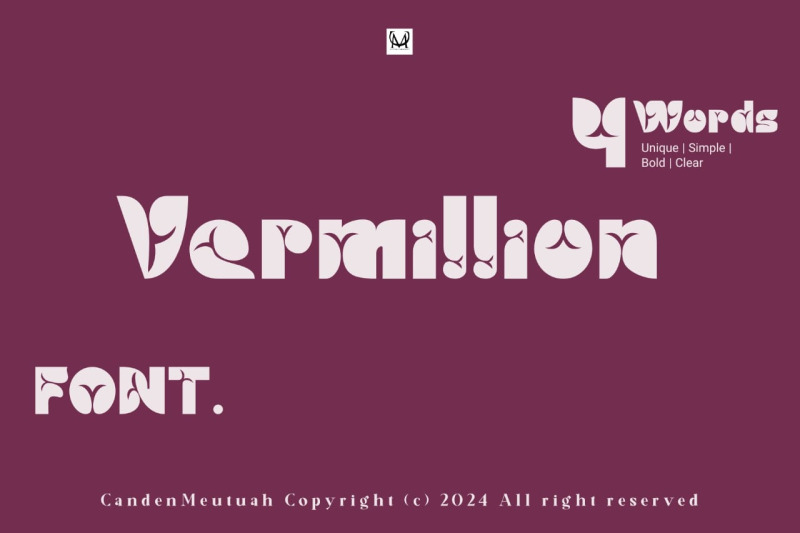 vermillion-modern-font