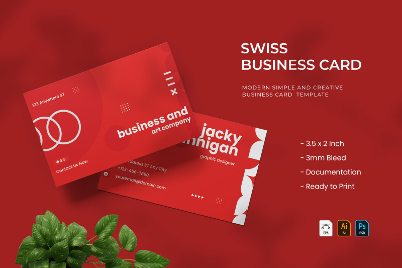 swiss-business-card