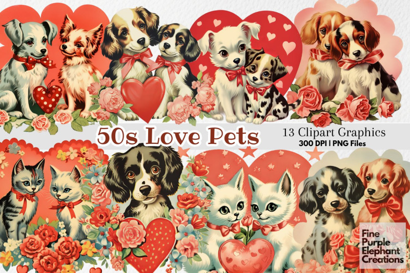 vintage-1950s-dog-cat-valentine-039-s-day-png-junk-journal-ephemera-clipar