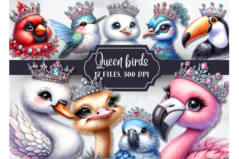 queen-birds-clipart