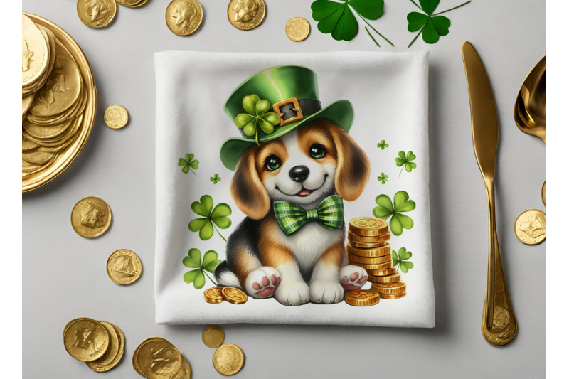 st-patrick-039-s-day-dogs-illustrations