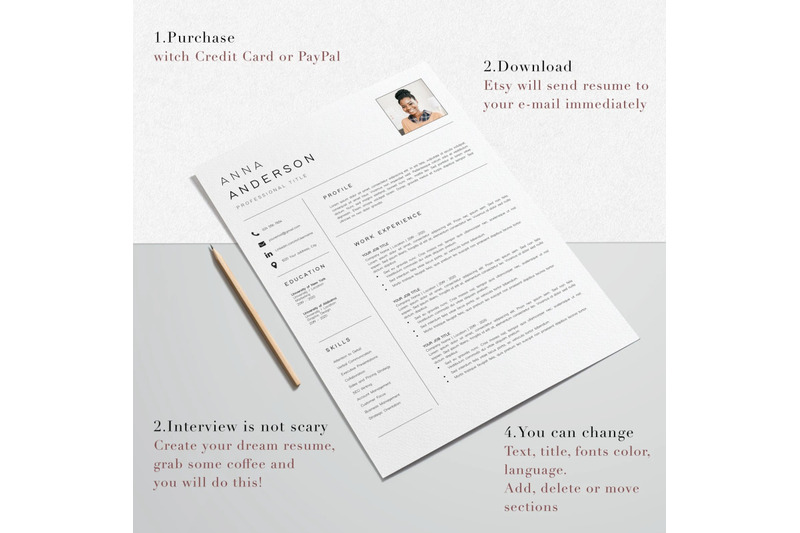 resume-template-cv-template-anna-anderson