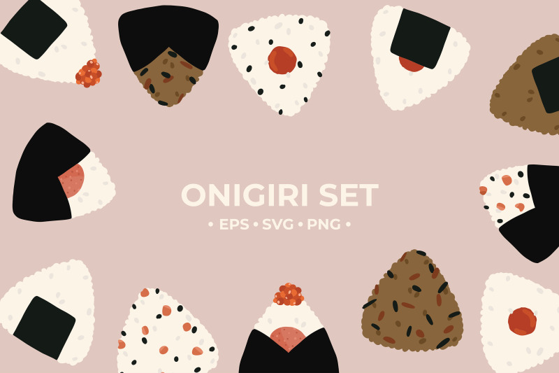 set-of-onigiri-rice-ball-vector-clip-art