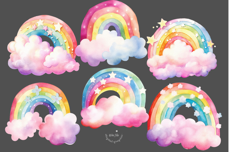 rainbows-clipart