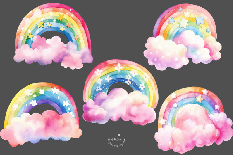 rainbows-clipart