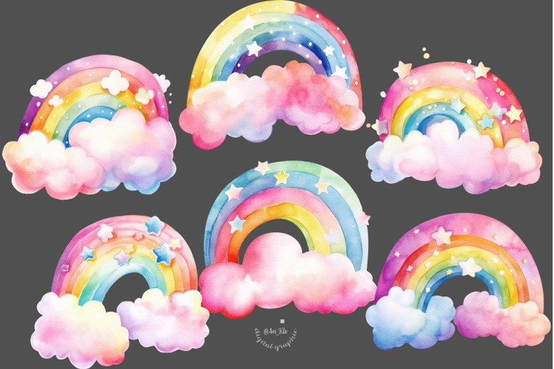 rainbows-clipart