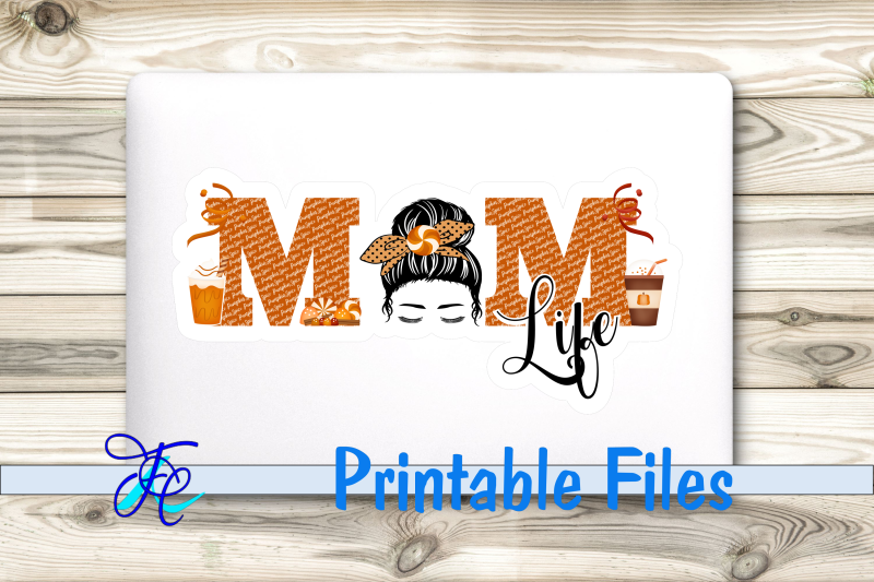 mom-life-pumkin-spice-stickers