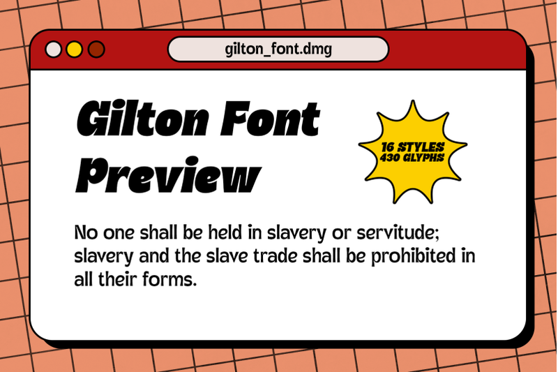 gilton-display-font-family