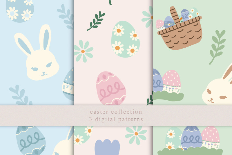 easter-seamless-patterns-doodle-style