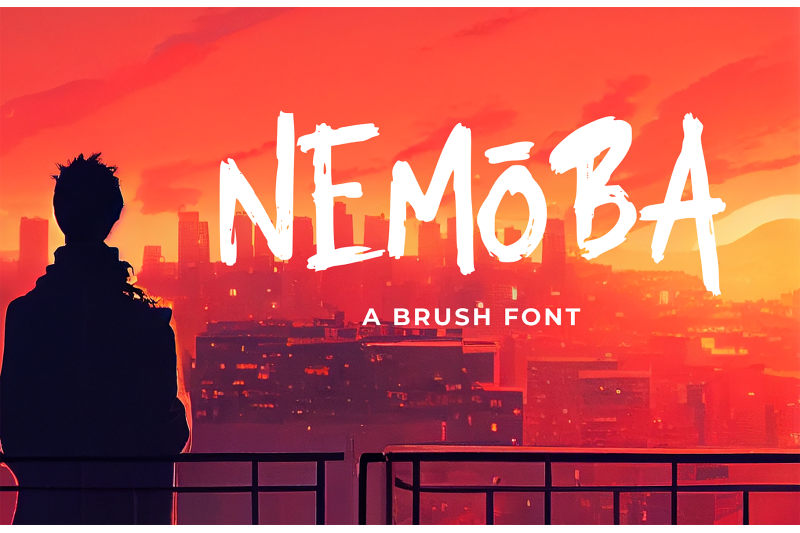nemoba-brush-font