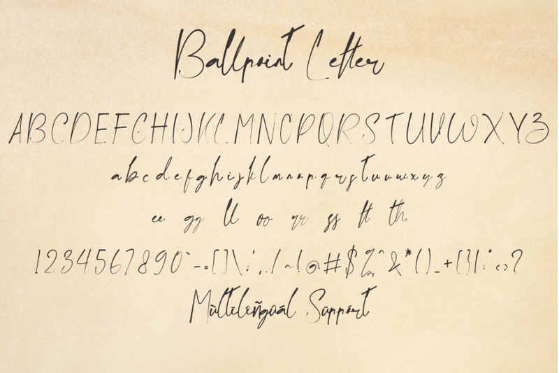 ballpoint-letter