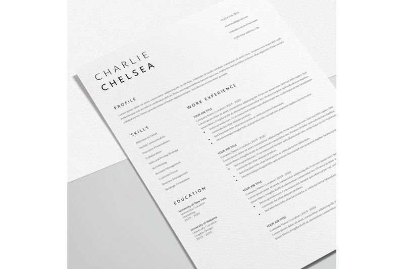 resume-template-cv-template-charlie-chelsea