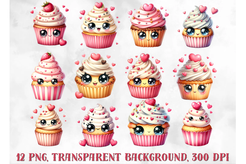 cute-cupcakes-clipart-cakes-sweets