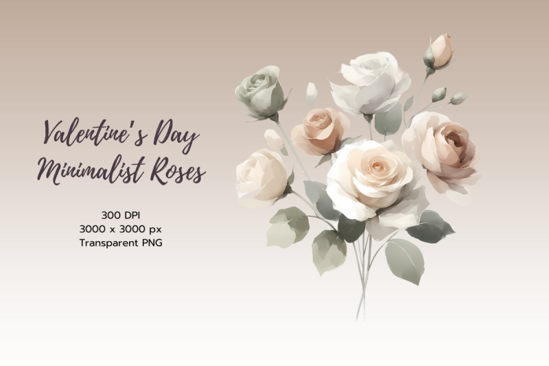 valentine-minimalist-roses-clipart