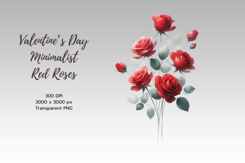 valentine-minimalist-red-roses-clipart