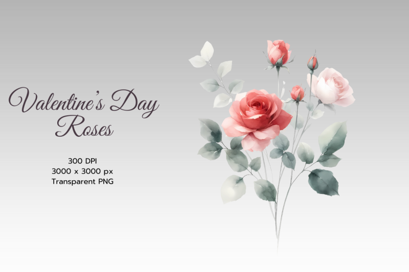 valentine-minimalist-roses-clipart