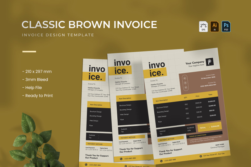 classic-brown-invoice