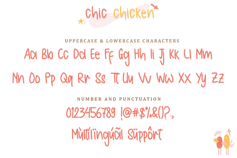 chic-chiken-playful-font