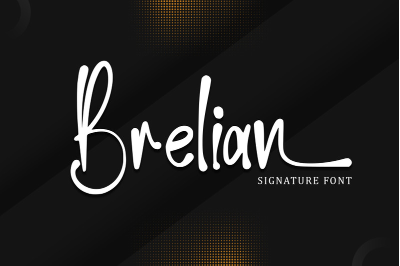 brelian-handwritten-font