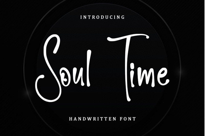 soul-time-handwritten-font