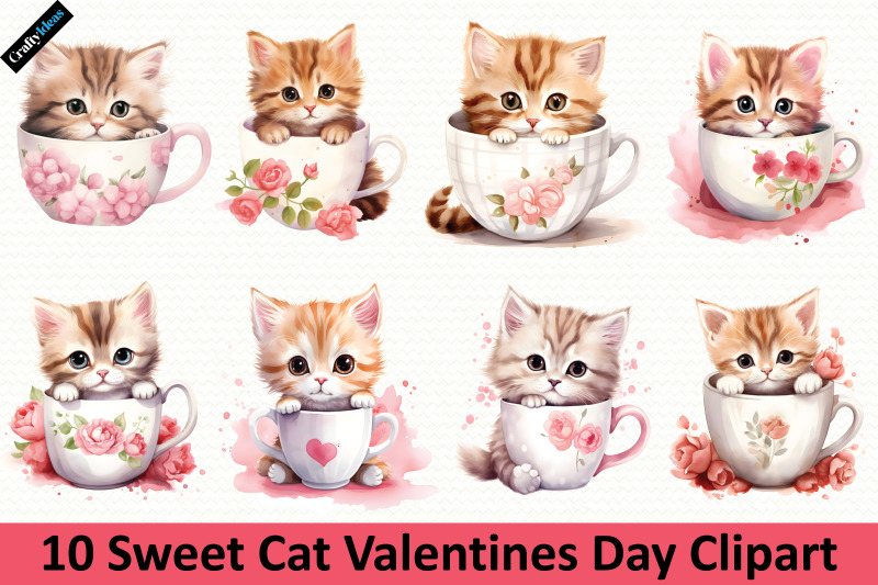 sweet-cat-valentines-day-clipart-bundle